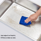 LEGOURNS XL Stainless Steel Litter Box 2 Pack, 23.6"x15.8"x6" (Height) Extra Large, Silver, Cat Litter Box, High Sides, Non Stick, No Smell, Easy Clean, Metal, For Big/Fat Cats & Kittens