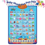 Baby Shark Alphabet & Number Learning Toys by Pinkfong, Educational Toddler Gift Set for Ages 1-3, Musical Mat, ABC Poster, Room Decor, Activities & Games, Baby Shark Toys for Boys & Girls Ages 2-4