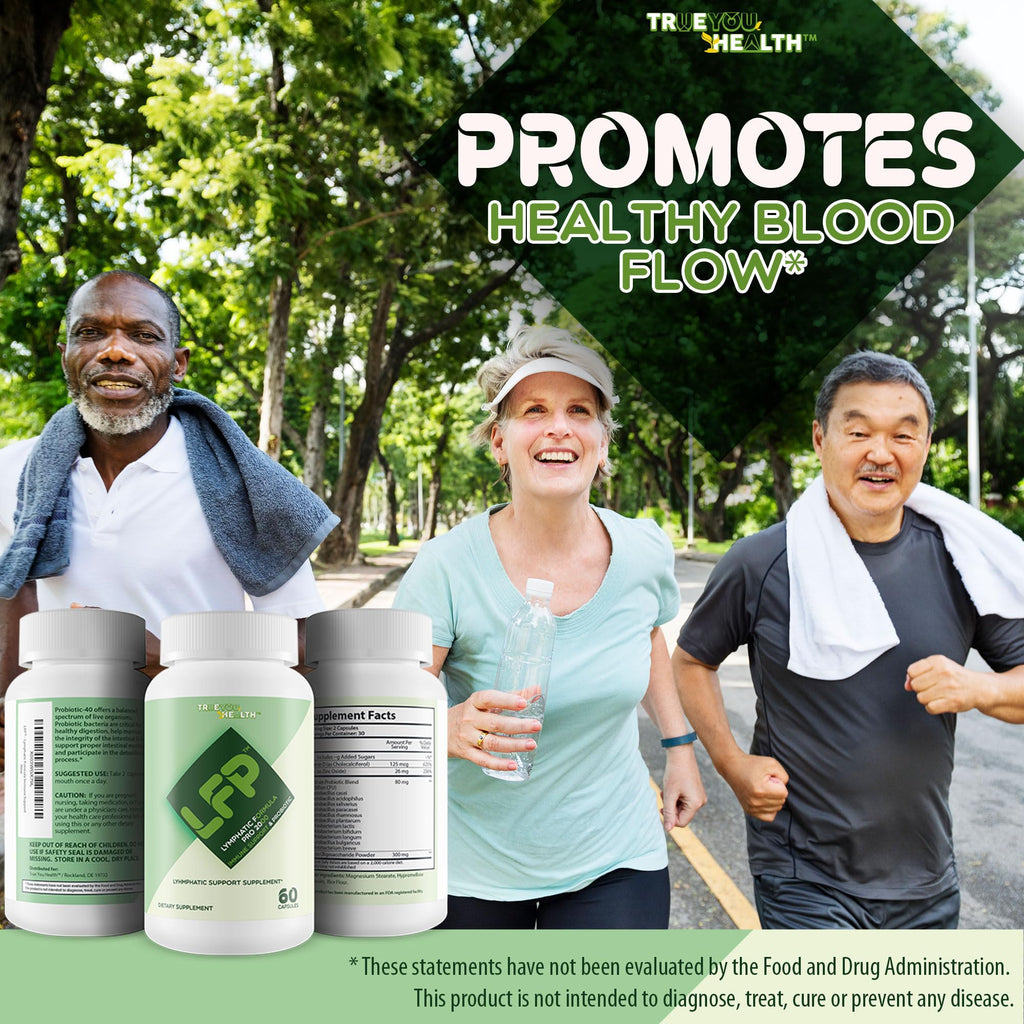 LFP - Lymphatic Formula Pro 2000 Immune Support & Probiotic - Lymphatic Support Supplement to Promote Healthy Immune System & Lymphatic Function - Aid Immune Response, Gut Health, & Overall Health