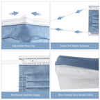akgk Disposable Face Masks 100Pcs, 3 Layer Protective Face Mask Navy Blue Face Masks 100Pcs