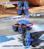 BAODLON Remote Control Monster Car, 2.4GHz RC Monster Trucks Toys for 3 4 5 6 7 8 Years Old Boys Kids, All Terrain RC Truck Off Road with Spray, Light, Rechargeable Battery, Christmas Birthday Gifts