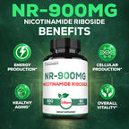 Satoomi NAD Supplement with Liposomal Nicotinamide Riboside - Cellular Energy & Repair, Vitality, Healthy Aging - 60 Capsules for 30 Days