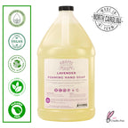 Adams Handmade Soap Liquid Foaming Soap 1 Gal (Lavender, 1 pack)