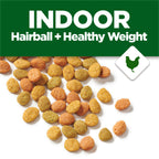 Purina Cat Chow Indoor Hairball + Healthy Weight Dry Cat Food, (4) 3.15 lb