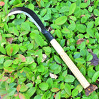 EcoDigilife Billhook Sickle Machete Knife,Clearing Sickle,Manganese Steel Blade Hand held Sickle Tool - Multipurpose Gardening Weeding Grass Sickle and Farming Portable Safety Sickle