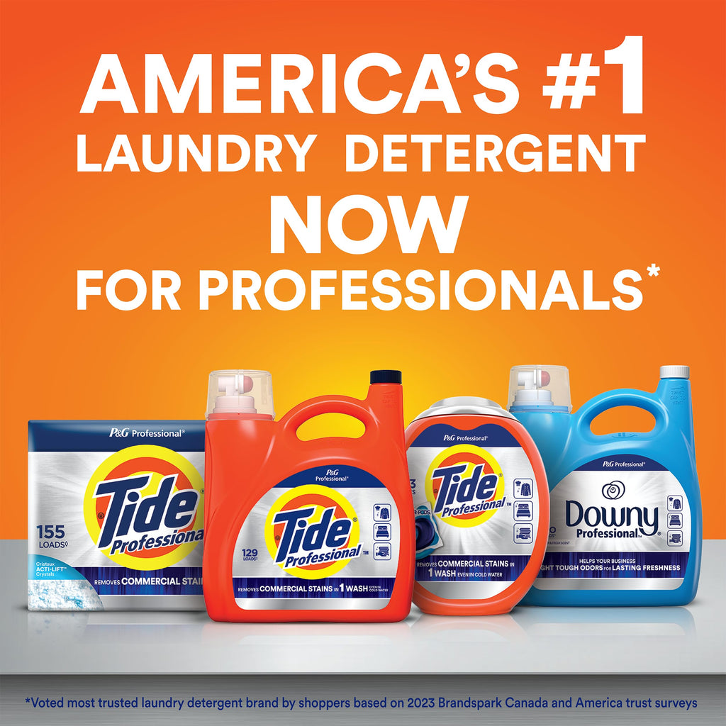 Tide PRO Laundry Detergent Powder Bulk, Commercial Use (173 loads, 197 oz)