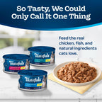Blue Buffalo Tastefuls Variety Pack Flaked Wet Cat Food, 5.5 oz, 24 ct