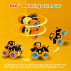 Monster Truck for Boys 3 4 5 6 7 Year Old Push and Go Friction Powered Car