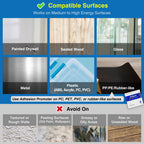 Double-Sided Removable Tape – 1" x 16.5 FT Heavy Duty PE Foam Mounting Tape with Adhesion Promoters – Wall-Safe Waterproof Damage-Free for Posters, Picture Hanging & Painted Walls