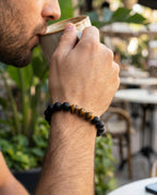 HGDEER Get Well Soon Gifts for Men, Inspirational Healing Crystal Bracelet
