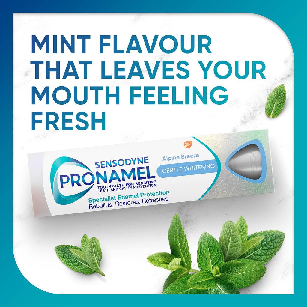 Sensodyne Pronamel Gentle Whitening Alpine Breeze Toothpaste - 0.8 ounce -Travel Size