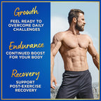 HMB and Vitamin D3 Supplement - Muscle Growth, Strength, Performance and Recovery Support - B-Hydroxy B-Methylbutyrate, D3 Plus Calcium, 1,000 MG HMB Supplements - 180 Days, 360 Capsules