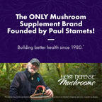 Host Defense Stamets 7 Mushroom Powder - 7 Species Blend - Mushroom Supplement for Immune Support with Royal Sun Blazei, Cordyceps, Reishi, Maitake, Lion's Mane, Chaga & Mesima - 3.5 oz (66 Servings)*