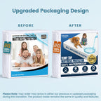 Waterproof Full Size Mattress Protector fits Upto 15" Deep Pocket