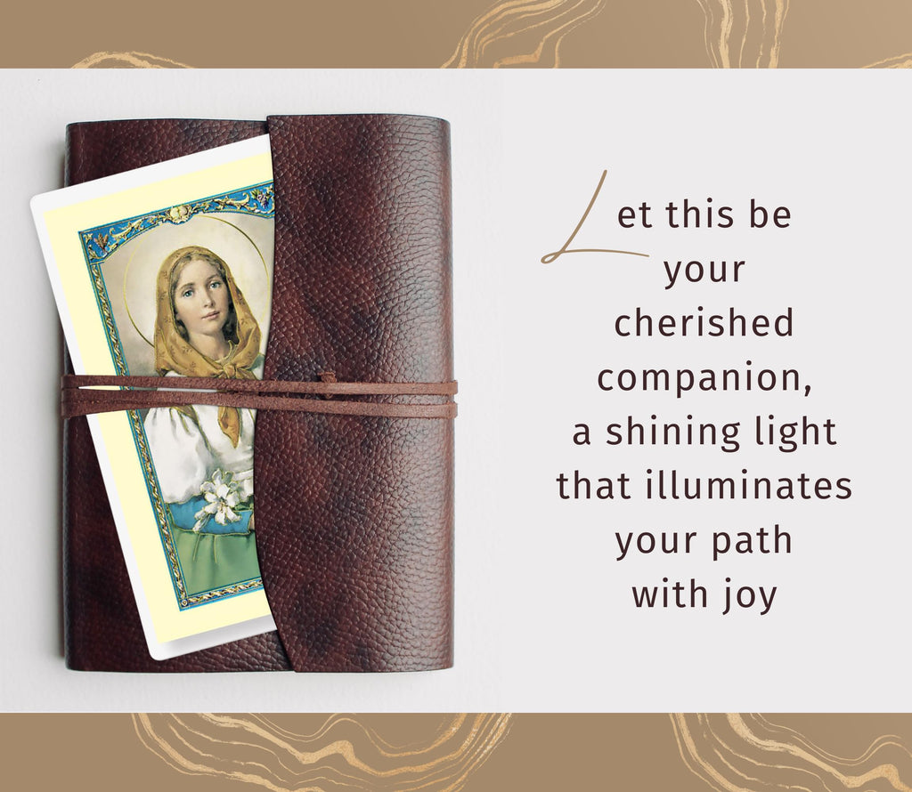St Dymphna Bracelet - Saint Dymphna Prayer Card, The Lord's Prayer Card - Stretchable Round Saint Dymphna Bracelet with Purple and Amethyst Beads - St.Dymphna Bracelet and Cards Set of 3 Items