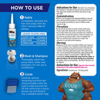 Nix Ultra Lice Treatment Hair Solution & Lice Comb, Kills Superlice & Eggs, 3.4 Fl Oz