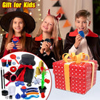 PATIFEED Kids Magic Kit with Magician Costume, Hat, Wand