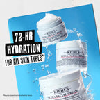 Kiehl's Ultra Facial Cream, with 4.5% Squalane to Strengthen Skin's Moisture Barrier, Skin Feels Softer and Smoother, Long-Lasting Hydration, Easy and Fast-Absorbing, Suitable for All Skin Types