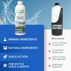 Waters Choice Pure Enzymes for Spas – 4-in-1 Chemical-Free Hot Tub Cleaner & Clarifier – Professional Grade Certified Enzyme Treatment for Crystal Clear, Chemical Light Water, Saving Time & Money.