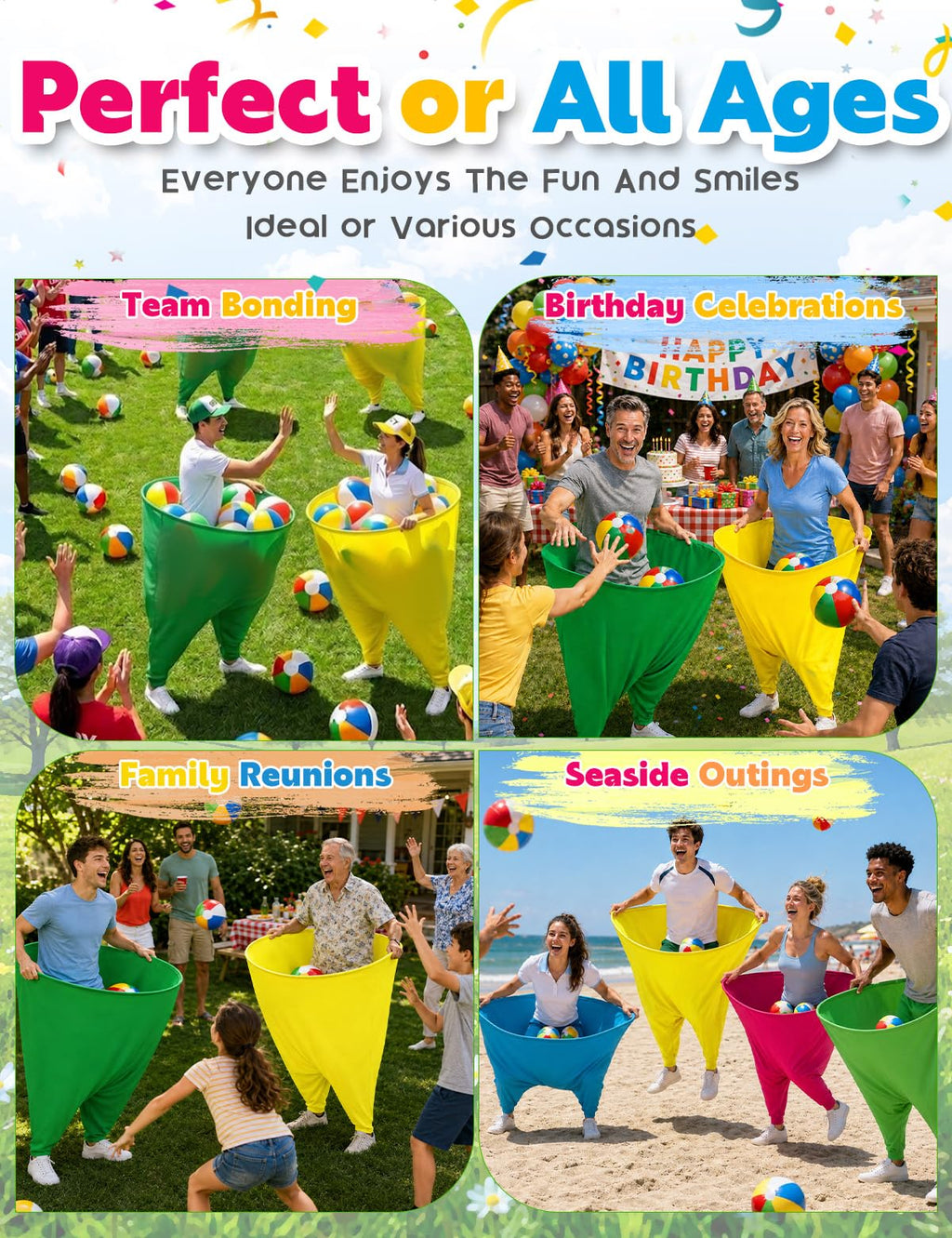 Granny Pants Yard Game, 2Pcs Granny Pants Outdoor Games