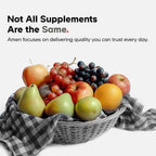 Amen Fruits & Veggies Vitamins Bundle, Vegetables, Fruits, 180 Capsules
