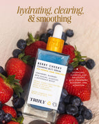 Truly Beauty Berry Cheeky Clearing Butt Serum Butt Acne Clearing Treatment - Body Acne Treatment For Bacne - Butt Acne Cream Serum - Thighs and Bum Acne Treatment - 3.1 OZ
