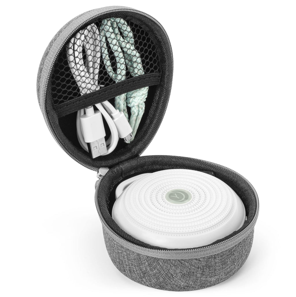 Yogasleep Crush-Resistant Travel Case for Hushh & Rohm White Noise Sound Machines, Provides Protection While Traveling, Double Stitch Zipper, Protection from Scratches & Water Splashes