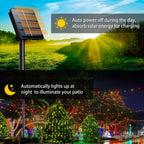 SyouHome Solar String Lights Outdoor, 6 Pack 600 LED Solar Christmas Lights