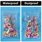 500 Count 3 x 5 Inch Clear Resealable Plastic Bags, 2 Mil