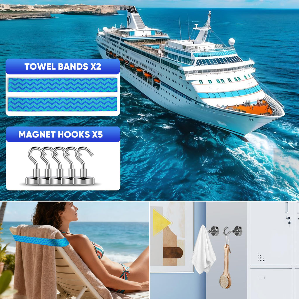 Comfycheer Cruise Essentials 2026,Cruise Must Haves Kit,Travel Essentials