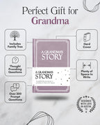 Grandma's Life Story Journal (Hardcover): A Meaningful Keepsake for Grandma to Share Her Journey & Memories, Book Includes 250+ Prompt Questions, Sentimental Gift for Mother's Day, Birthday, Christmas