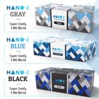 Hand-E Touch Blue Nitrile Disposable Gloves Medium 200 Count - Latex Free Medical Exam Gloves, Powder Free, Food Safe, Cooking