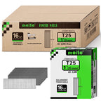 meite 16 Gauge Finish Nails 1-3/4 Inch Galvanized Straight T-Nail 30,000PCS