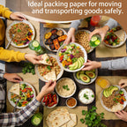 XKDOUS 17.5” x 30’ Brown Butcher Paper Roll for Smoking Meat, BBQ, Grilling