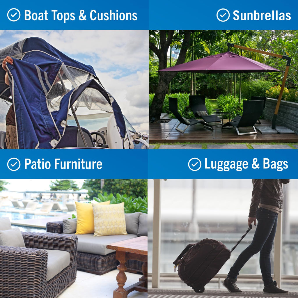 Better Boat Waterproofing Spray for Fabric 1 Gallon, Heavy Duty Water Proof Spray for Outdoor Canvas, Jackets, Tents, Clothing and Boots, Water Repellent Protector