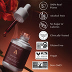 Apothékary Wine Down, Relaxation & Sleep Support Liquid Herbal Drops, Alcohol-Free, Clinically-Tested, Certified Gluten-Free, Certified Vegan & Cruelty-Free, Third Party Tested, 1 oz, 30 Servings