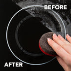 Weiman Cooktop Cleaner Paste, Easily Remove Burned-On Food, Grease and Watermarks, Leaving Your Glass Cook Top Sparkling