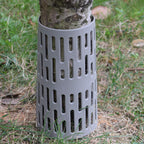Plastic Tree Trunk Protectors, Nursery Mesh Bark Guard - 6 Pack