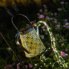 VOOKRY Solar Watering Can Lights, 2 Pack Retro Large Hanging Solar Lights Outdoor Decorative Waterproof Garden Decor for Outside Patio Yard Porch Lawn, Gifts for Mom Women Grandma Birthday
