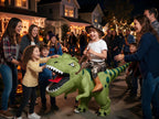 Inflatable Dinosaur Costume for Kids,Blow Up Halloween T Rex Suit (4-6YRS)