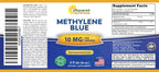 aSquared Nutrition Methylene Blue Drops - 1% Pharmaceutical Grade Liquid Supplement for Humans - 10mg USP Grade w/Vitamin C - No Formaldehyde - Brain & Energy Alternative to Capsules (2 fl oz)