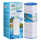 TOREAD PA120 Pool Filter Replacement for Ultra-B2, CX1200RE, C1200, Unicel C-8412, Filbur FC-1293, Waterway Clearwater II, Pro Clean 125, 817-0125N, Aladdin 22002, L x OD:23 1/4"x 8 15/16"