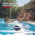 Enhulk PI25 Solar Pool Ionizer, Floating Copper Ionizer for Pool - Cleans Pools Up to 40,000 Gallons, Ideal for Above Ground, In-Ground Pools, Spas, and Hot Tubs
