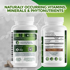 GreeNatr Pure Moringa Oleifera Leaf Extract Veggie Capsules 1000 mg. Natural Herbal Supplement. Energy, Mood, Memory and Focus Support. Premium Green Superfood (3 Bottles)