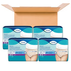TENA ProSkin Small-Medium Nude-Colored Adult Female Moderate Absorbency Protective Disposable Underwear, 80 Count