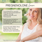 BIOLABS PRO Pregnenolone, All Natural Bioidentical Pregnenolone, 2.5% Maximum Strength, Two-Month Supply (Unscented - 3oz)