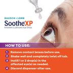 Soothe XP Preservative Free Eye Drops, Xtra Protection Lubricating Eye Drops for Dry Eyes, Relieves Irritation & Protects Against Tear Loss, Advanced Dry Eye Therapy, Single Use Vials, 30 Count