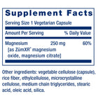 Life Extension Extend-Release Magnesium,prolonged Heart & Bone Health Support,Cardiovascular & Blood Pressure Health Support,bioavailable Formula,Gluten-Free,Non-GMO,Vegetarian,60 Capsules,(Pack of 2)