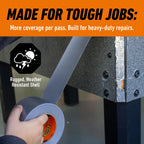 GORILLA Tough & Wide Heavy Duty Duct Tape, Silver, 2.88" x 25 yd, 1-Pack