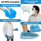 Magnicare First Response Spill Kit - Be OSHA Compliant | Bloodborne Pathogen & Vomit Cleanup Kit: Comprehensive Spill Response for Bodily Fluids, Ideal for Schools, Restaurants, clinics (10pack)
